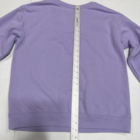 Looney Tunes Womens Juniors L Sweatshirt Embroidered That's All Folks Pullover - Picture 13 of 13